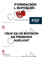 Conformación de Botiquin