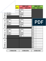 Lectura Nombre Lector Lectura Nombre Lector Lectura Nombre Lector Hora Misa