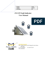 JYZ-FF Fault Indicator User Manual