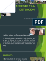 Arresto policial y detención: principios y derechos