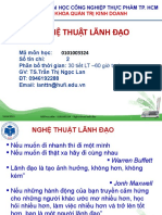 Nghệ Thuật Lãnh Đạo