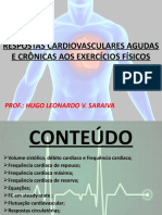 Respostas Cardiovasculares Agudas E Crônicas Aos Exercícios Físicos