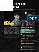 Boletín de Prensa Levi Dover