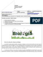 BIOLOGÍA 3er Año - Tema 1 PDF