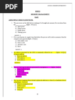 Unit 3 Memory Management Amultiple Choice Questions:: 18Csc205J Operating Systems Unit 3