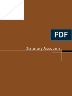 Statutory Accounts Report