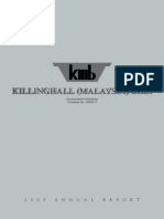 Killinghall (Malaysia) Bhd 2005 Annual Report
