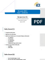 Microondas 2022-2 Tema 1 - Introducción: Felipe Ignacio Lamas Silva