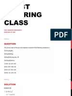 IIT JEE Doubt Clearing Class Notes