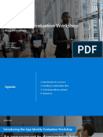 App Identity Evaluation Workshop: Program Overview