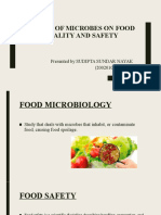 Use of Microbes in Food Safety and Quality