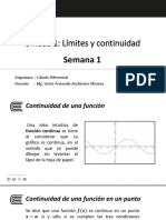 SEMANA 1 - U1-4 - Continuidad de Una Función - TERMINADO