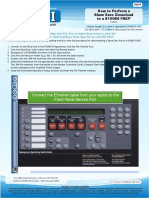 How To Perform A Slave Exec Download To A 4100ES FACP