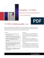 Simplex 4100U: 4100U Addressable C.I.E