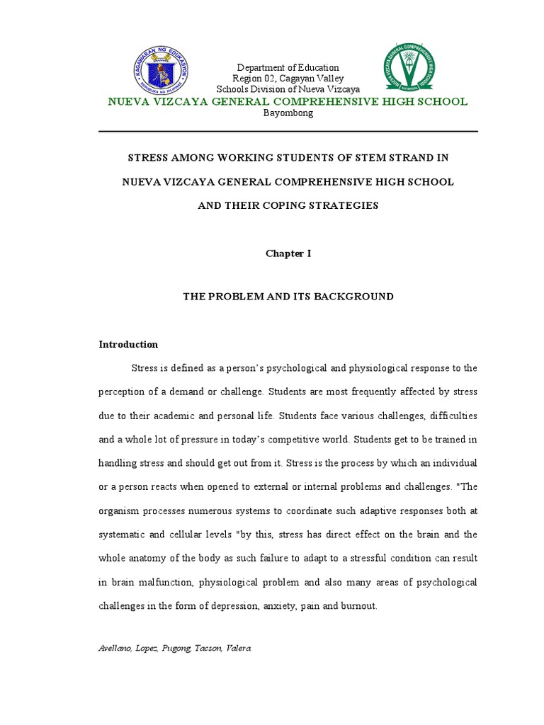 Final Output For Qualitative Research Version2 0 Pdf Stress