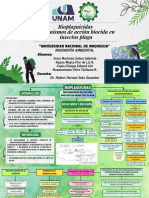 Bioplaguicidas - Mecanismos de Acción Biocida en Insectos Plaga - Mapa Conceptual