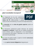 Fsie Informa Resumen Anteproyecto Ley Formacion Profesional