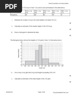 X X X X X X: Data Presentation and Interpretation