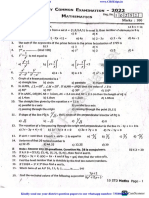 10th Maths EM Original Question Paper To Quarterly Exam 2022 Tirupattur District English Medium PDF Download