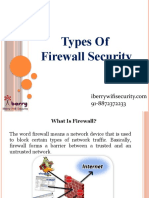 Types of Firewall Security