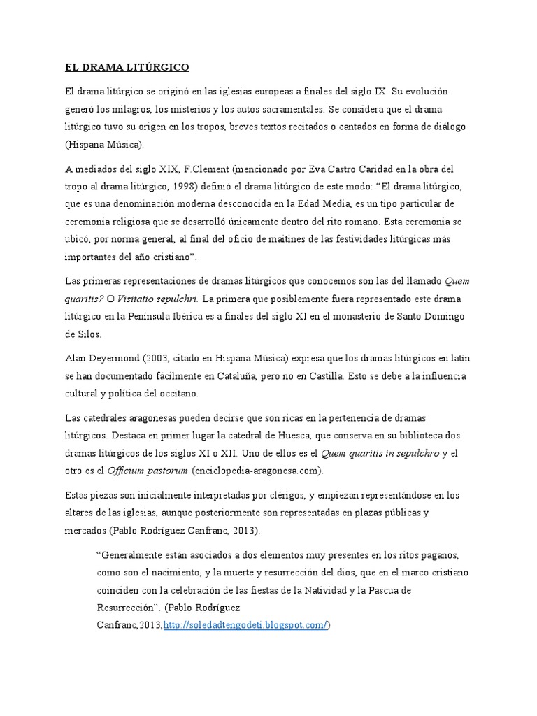 drama litúrgico PDF