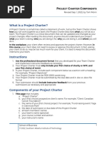 Project Charter Components