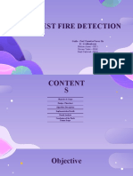 Forest Fire Detection: Guide - Prof. Premdas Pawar Sir B - 14 (Members)