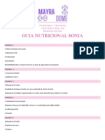 Guia Nutricional Sonia