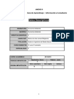 Datos Descriptivos: Anexo Ii Guía de Aprendizaje - Información Al Estudiante