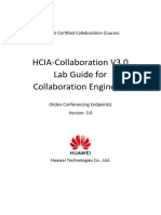 HCIA-Collaboration V3.0 Lab Guide For Collaboration Engineers