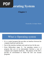 Operating System: Presented By:-Dr. Sanjeev Sharma