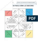Juego en Pareja de Emociones 1º y 2º
