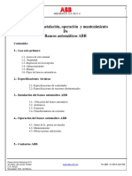 Banco - Capacitores ABB Automáticos Manualtécnico