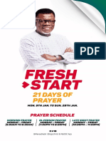 Fresh Start Prayer Guide - Week 1