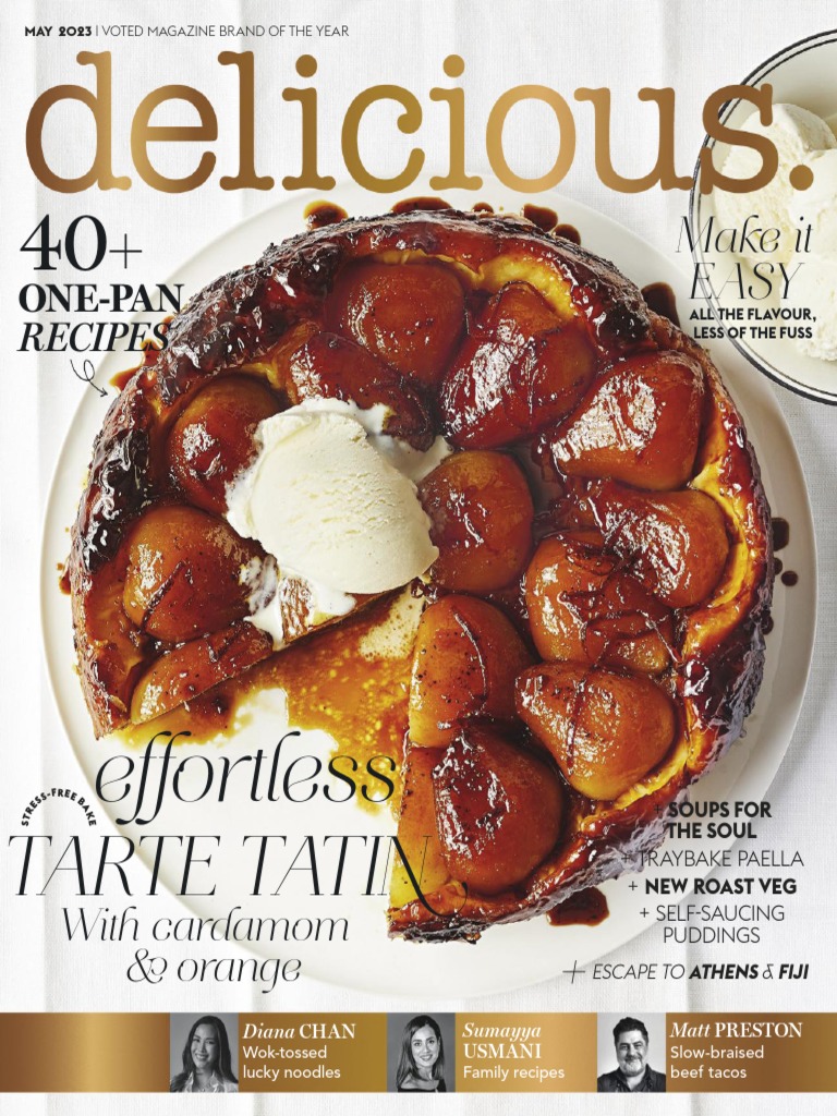 Delicious Australia - May 2023, PDF, Custard