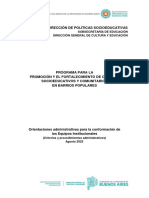 DPS - Orientaciones Administrativas para La Conformación Del Equipo Institucional Del Centro