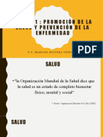 Unidad 1: Promoción de La Salud Y Prevención de La Enfermedad