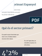 Sector Primari Espanya