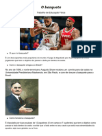 O esporte do basquete: suas origens, regras e fundamentos