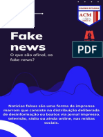 Fake News: O Que São Afinal, As Fake News?