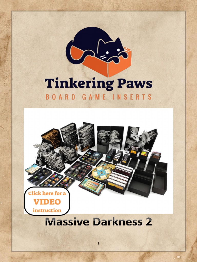 Carnet De Règles RULES & QUESTS Pour Le Jeu MASSIVE DARKNESS - Occasion