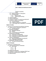 Modulo 3 "Sistema de Dosificación Directa": Formato: No. de Código Revisión No