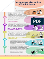 Infografia Metodo Cientifico Ciencias Ilustrado Colores Pastel