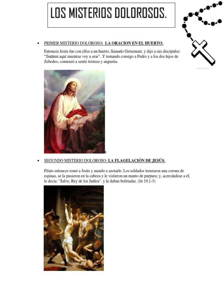 Los Misterios Dolorosos 1 | PDF