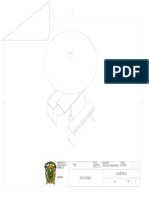 Fad-Uaemex Isométrico: - Fecha: 23-03-2023 Elaboró: Ana Alicia Corza García Nombre de La Pieza: Banca Y Sombrilla