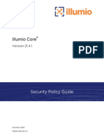 Illumio Core: Security Policy Guide