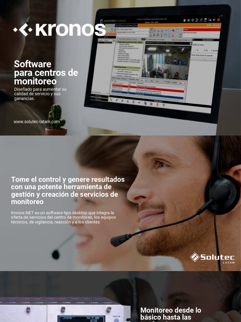 Software de Monitoreo Kronos NET | PDF | Software | Software de la ...