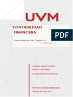 Contabilidad Financiera: Actividad 2