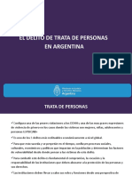 El Delito de Trata de Personas en Argentina