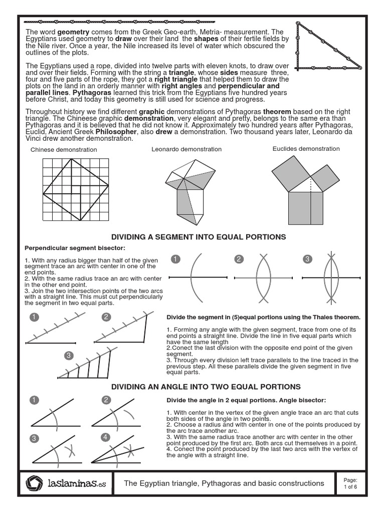UNIT 1 REGULAR POLYGONS Notes 4 ESO | PDF | Circle | Polygon